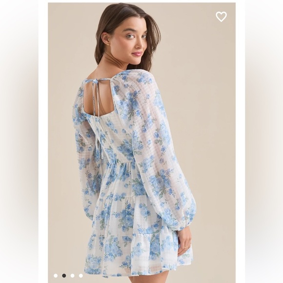 New with tags Altar’d state Cora Floral Mini Dress - Picture 2 of 4